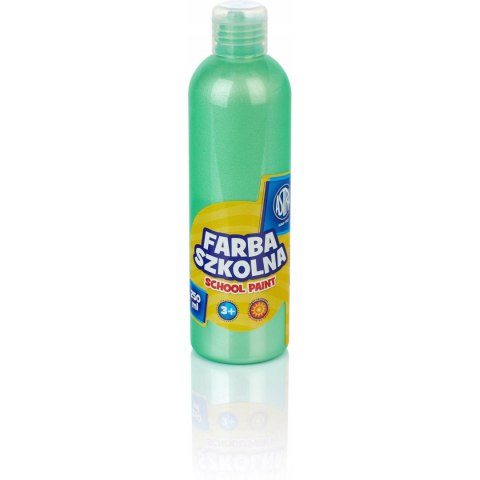 Farba szkolna 250ml perłowa zielona 301217037 ASTRA