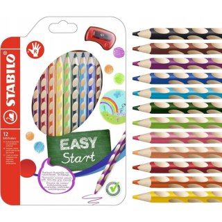 Kredki EASYCOLORS 12kol.332/12 STABILO dla praworęcznych