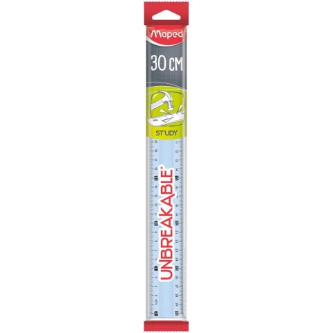 Linijka MAPED STUDY 30cm niełamliwa MIX FLOW PACK 245610