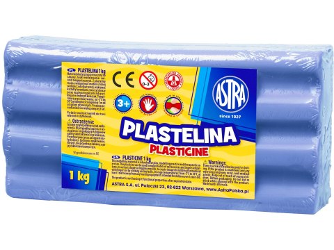 Plastelina Astra 1 kg błękitna 303111014 ASTRA