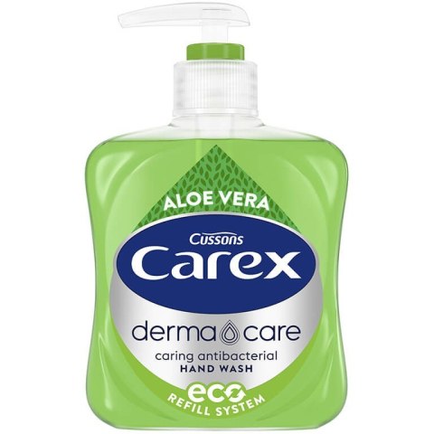 Mydło w płynie z dozownikiem CAREX 250ml. ALOE VERA