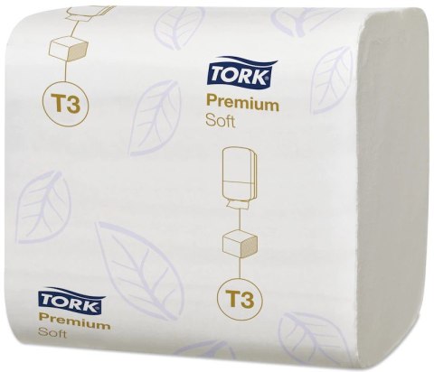 Papier toaletowy TORK T3 biały w składce 19x11cm 2 warstwy (30szt x 252 listki) 114273