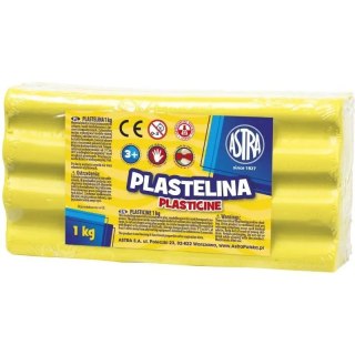 Plastelina Astra 1 kg cytrynowa 303111004 ASTRA