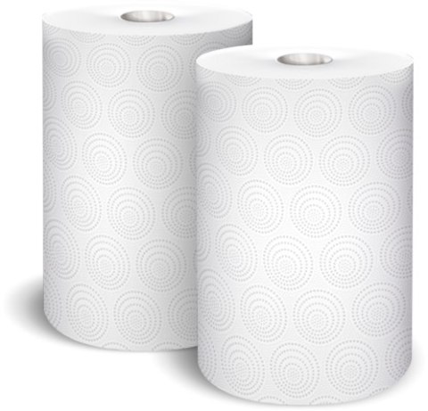 Ręcznik VELVET JUMBO Duo (2 sztuki) 2x240 listków 50m 2 warstwy 21x22,5cm 400g 100%celuloza 61251669