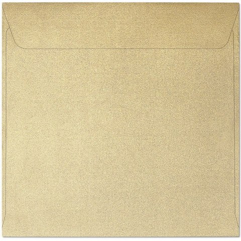 Koperta 145x145mm PEARL złota 120g. (10szt.) 280715 Galeria Papieru