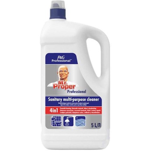 Płyn sanitarny MR.PROPER 5L wielofunkcyjny środek do czyszczenia urządzeń sanitarnych P&G Professional