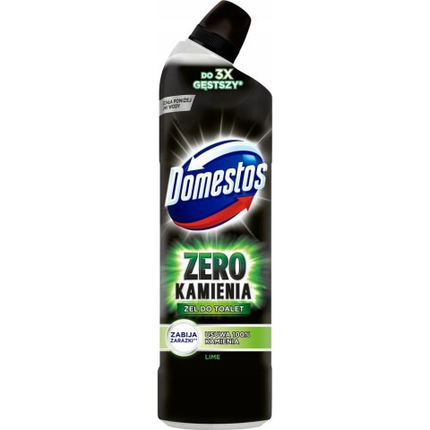 Żel do czyszczenia WC DOMESTOS 750 ml ZERO Kamienia LIME