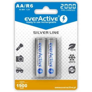 Akumulatorek EVERACTIVE Silver Line AA/HR6 1900mAh (2szt)