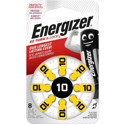 Bateria ENERGIZER 10/PR70 do aparatów słuchowych (8szt)