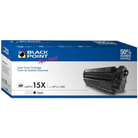 Toner BLACK POINT (LBPPH15X) czarny 5000str zamiennik HP (15X/C7115X)