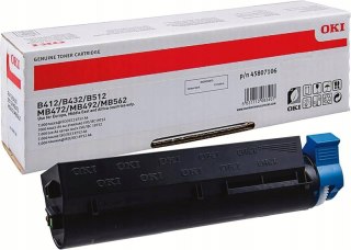 Toner OKI (45807106) czarny 7000str B412/B432/B512/MB472/MB492