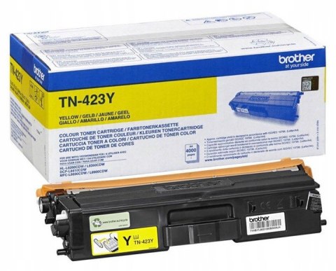 Toner BROTHER (TN-423Y) żółty 4000str