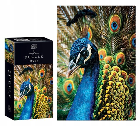 Puzzle 250 Colourful Nature 1 PEACOCK INTERDRUK