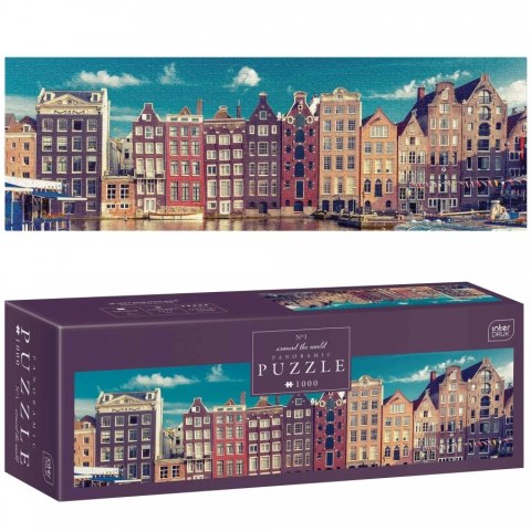 Puzzle panoramiczne 1000 Around the World 1 PUZPA1000AR1 INTERDRUK