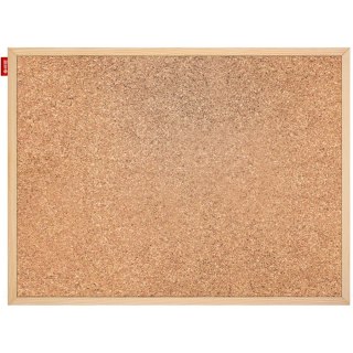 Tablica korkowa 100x80cm rama drewniana MEMOBE MTC100080.00