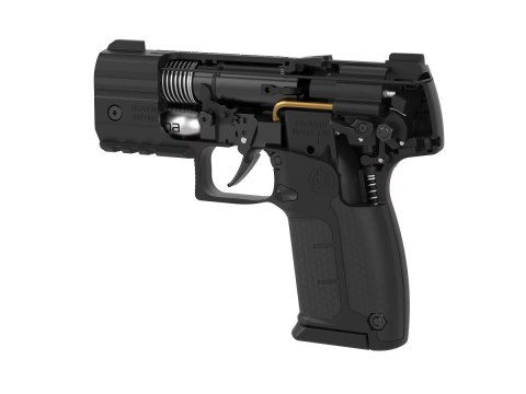 Pistolet na kule gumowe i pieprzowe BYRNA SD BLACK k.68 CO2 8g zestaw