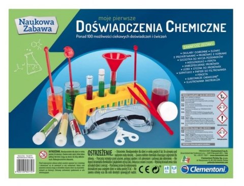 Moje pierwsze doświadczenia chemiczne CLEMENTONI#G3