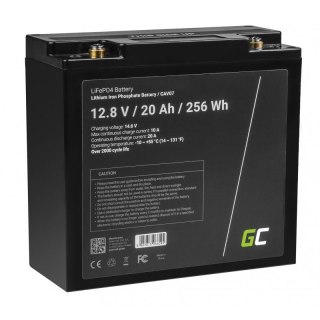 GREEN CELL AKUMULATOR LIFEPO4 CAV07 12/12,8V 20AH 256WH / M5 (F3)