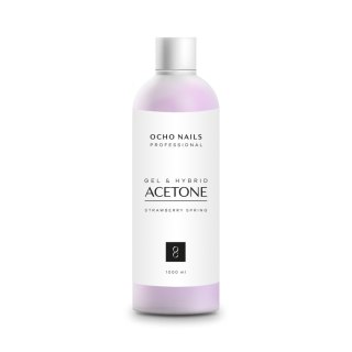 OCHO NAILS Aceton truskawkowy 1000 ml