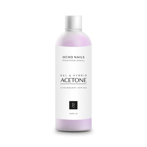 OCHO NAILS Aceton truskawkowy 1000 ml