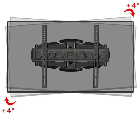 GEMIRD UCHWYT ŚCIENNY LCD 32"-58" VESA MAX 400 X 400MM, DO 36KG