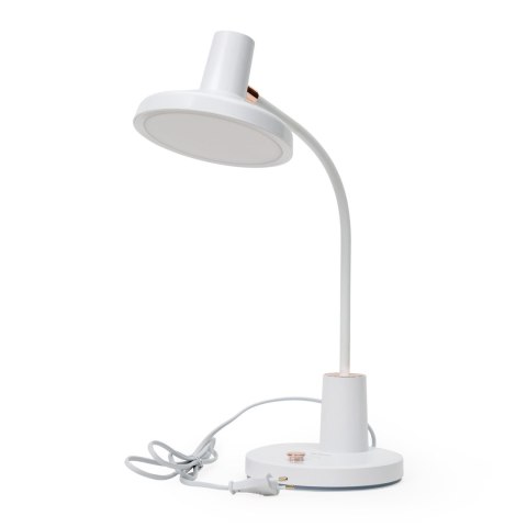 Lampka biurkowa led PLATINET LIBRA biała 10W 780lm (45855)