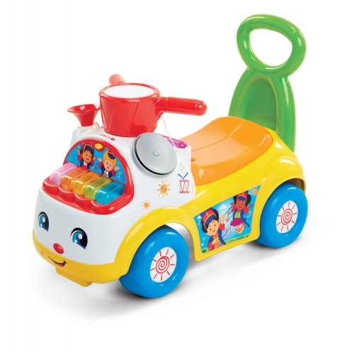 Jeździk Fisher Price Muzyczna Parada żółty