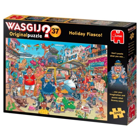 Puzzle 1000 elementów Wasgij Original Nieudane wakacje