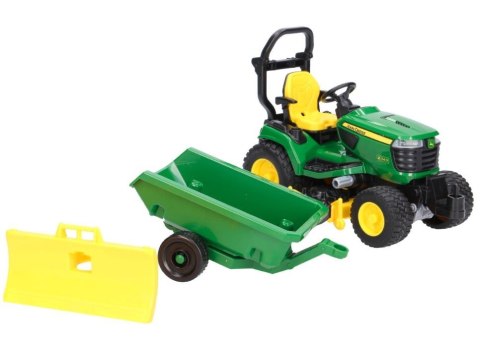 Pojazd Traktorek John Deere z kosiarką i figurką