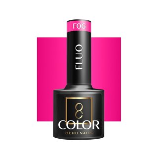 OCHO NAILS Lakier hybrydowy fluo F06 -5 g