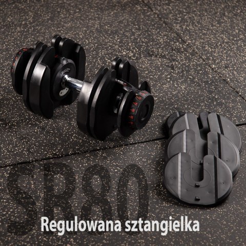 SZTANGIELKA REGULOWANA HMS SR80 40KG