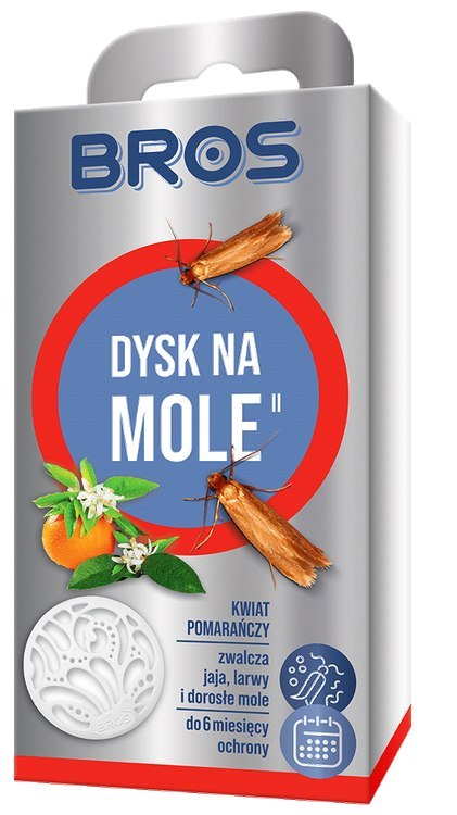 BROS - dysk na mole kwiat pomarańczy - 1 szt.