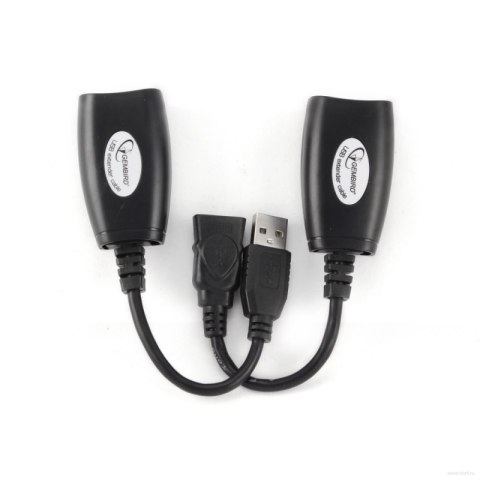 Adapter GEMBIRD UAE-30M USB AM - USB AF - 2 x RJ45