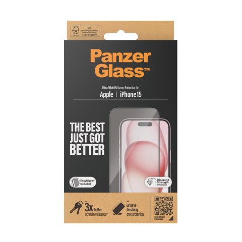 PanzerGlass - skarmbeskytter for mobil