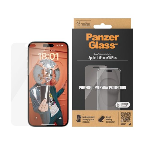 PanzerGlass - skarmbeskytter for mobil