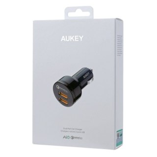 Ładowarka AUKEY 2x USB 3.0 Czarny CC-T8