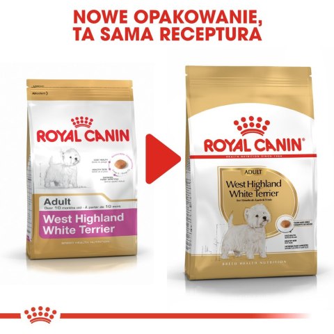 Royal Canin BHN West Highland White Terrier Adult - sucha karma dla psa dorosłego - 3kg