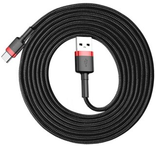 BASEUS KABEL CAFULE 2A 2M (CZERWONO-CZARNY)