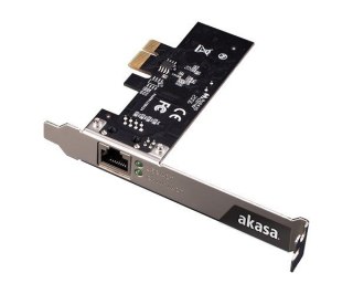 Karta sieciowa Akasa PCIe, 2,5 GB