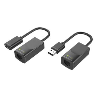 Przedłużacz Extender USB do 60m po kablu sieciowym RJ45