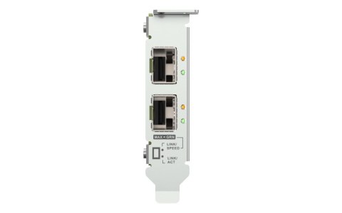 Qnap QXG-25G2SF-E810, 2x SFP28 25Gb, low-profile, PCIe Gen4 x8