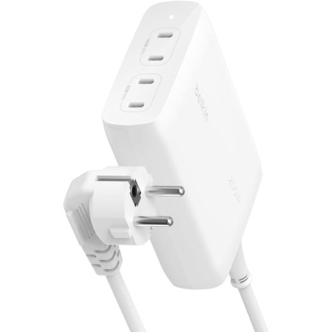 BELKIN ŁADOWARKA 4X PORT USB-C GAN 200W, BIAŁA