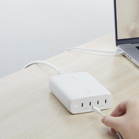 BELKIN ŁADOWARKA 4X PORT USB-C GAN 200W, BIAŁA