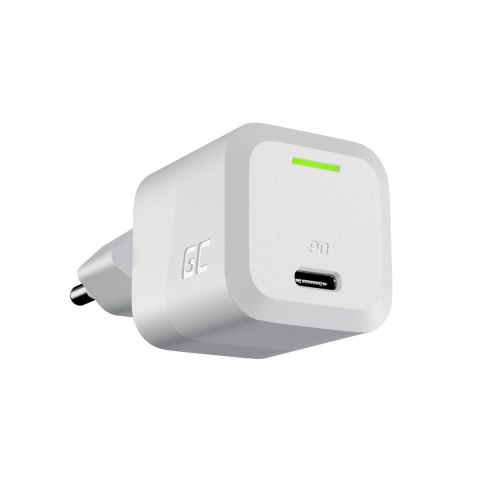 GREEN CELL ŁADOWARKA USB-C GAN GC POWERGAN 33W PD 3.0 QC 3.0 USB-C BIAŁA