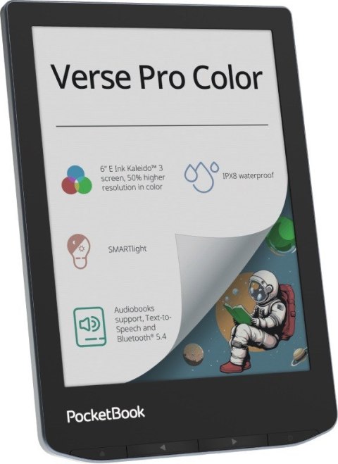 Ebook PocketBook Verse Pro Color 634 6" E-Ink Kaleido 3 16GB Wi-Fi Stormy Sea