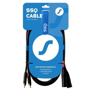 SSQ RCAXM2 - Kabel RCA - XLR