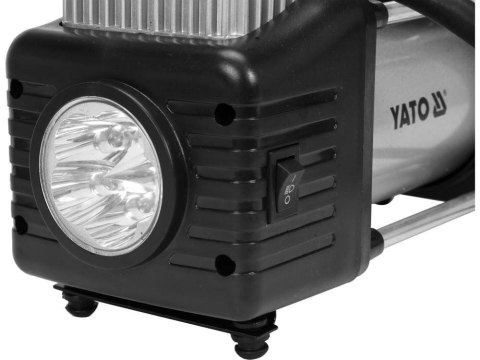 YATO KOMPRESOR / SPRĘŻARKA MINI Z LAMPĄ LED 250W