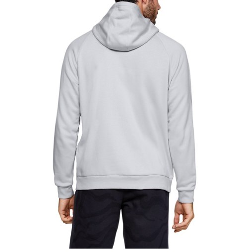 Bluza męska Under Armour Rival Fleece Logo Hoodie jasnoszara 1345628 014