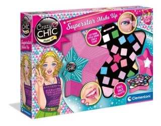 Clementoni Crazy chic Superstar Make up Paleta cieni 17650