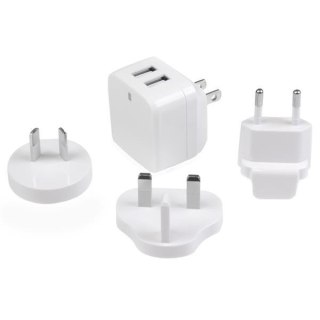 2X USB WALL CHARGER 17W / 3.4A/.